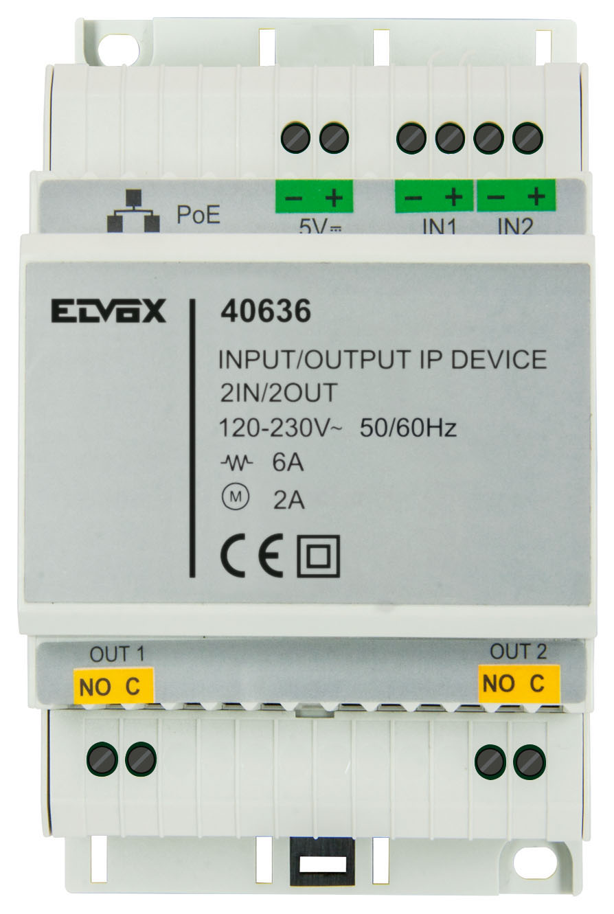 2-relay-input/output IP device - IMP