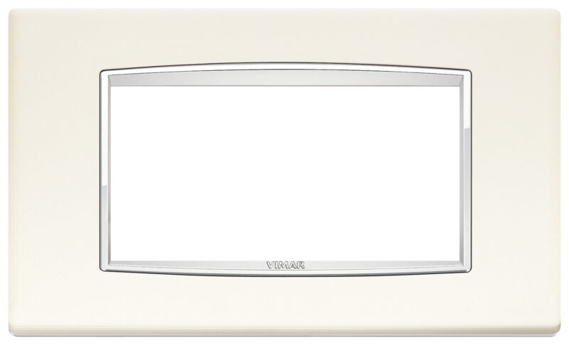 Classic plate 4M Bright arctic white