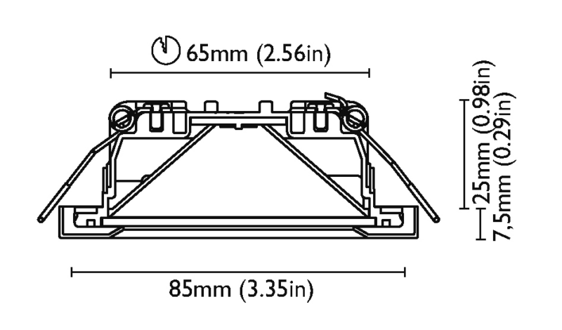 Downlight California 85C AISI316 - Image 2