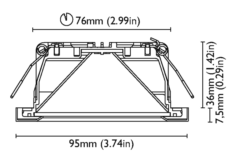 Downlight California 95C AISI316 - Image 2