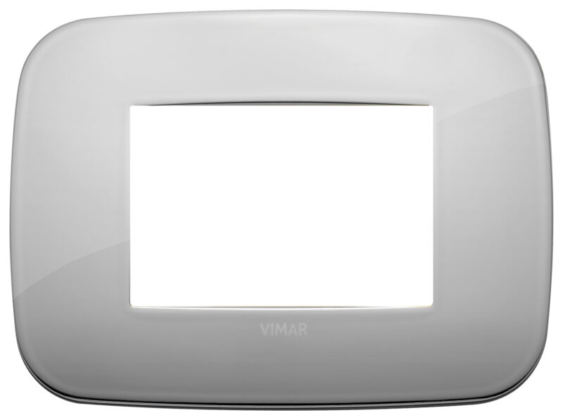 Round plate 3M metal chrome