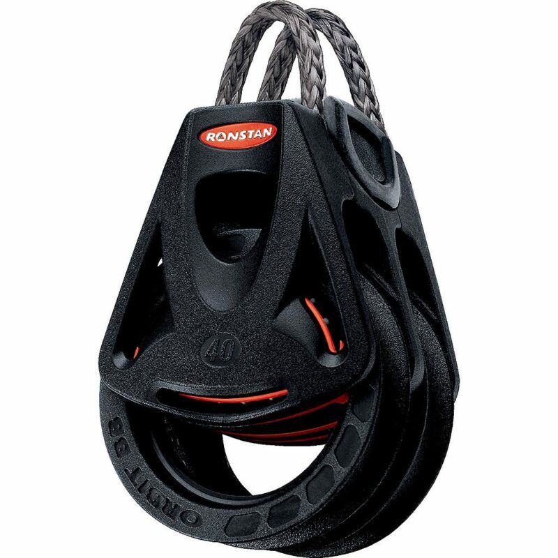 Series 40 Ball Bearing Orbit Block™, Double with Dyneema® Link Head