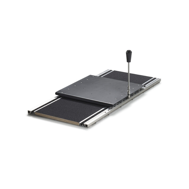 Twintrack 1490-H / deckslide / length 1490 mm / width 450 mm / stroke 1030 mm / locking by handle / for built-in purposes / for deck mount purposes bulk head frame available: item no. 68412