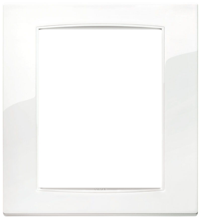 Classic plate 8M Bright arctic white