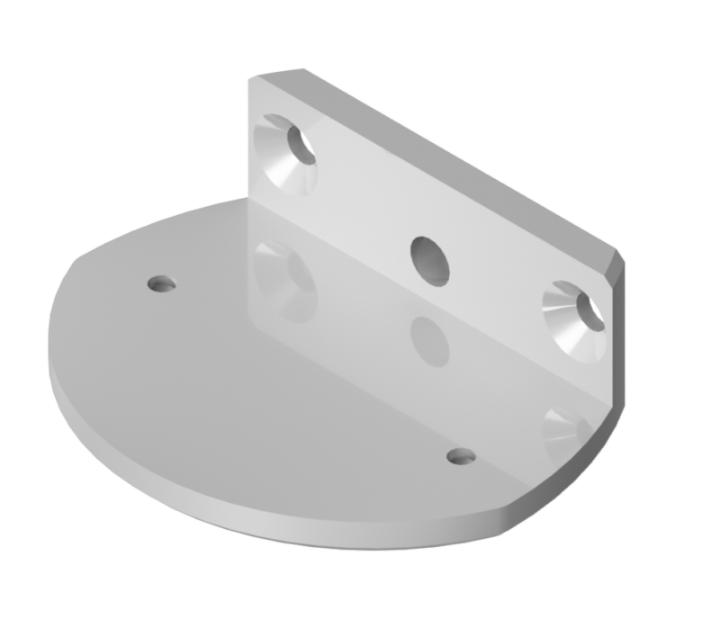 Mounting plate for vertical stern light 301-006 & 301-106