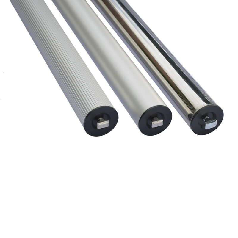 Quick Release column / Ø 40 mm / anodized aluminium / ribbed / length 700 mm