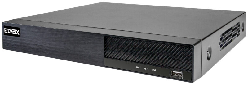 8-chan.NVR PoE 8Mpx H.265s HDD 1TB NDAA