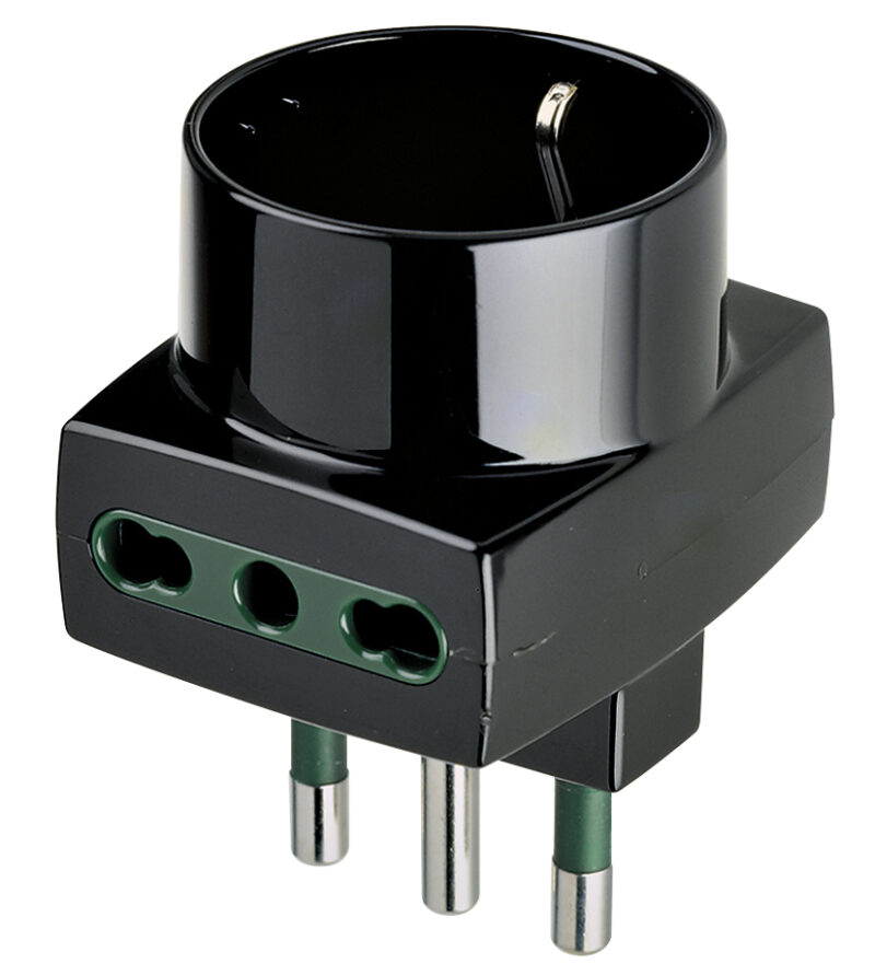 S17 multi-adaptor+2P17/11+P30 out. black