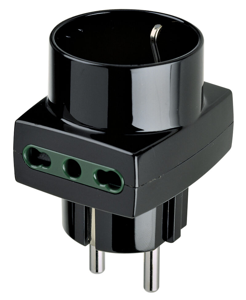 S31 multi-adaptor +2P17/11+P30 out.black