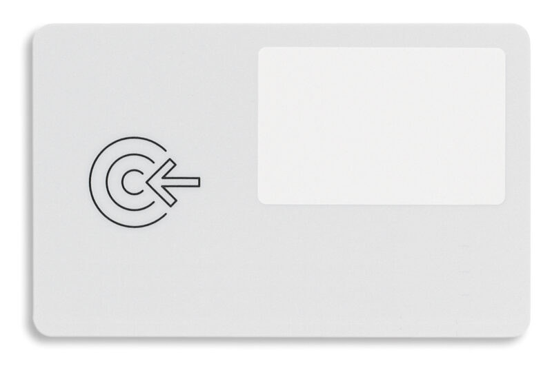 Programmable transponder card