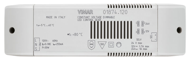 LED driver 120V 60Hz 12/24Vdc