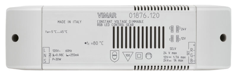 LED RGB driver 120V 60Hz 12-24Vdc