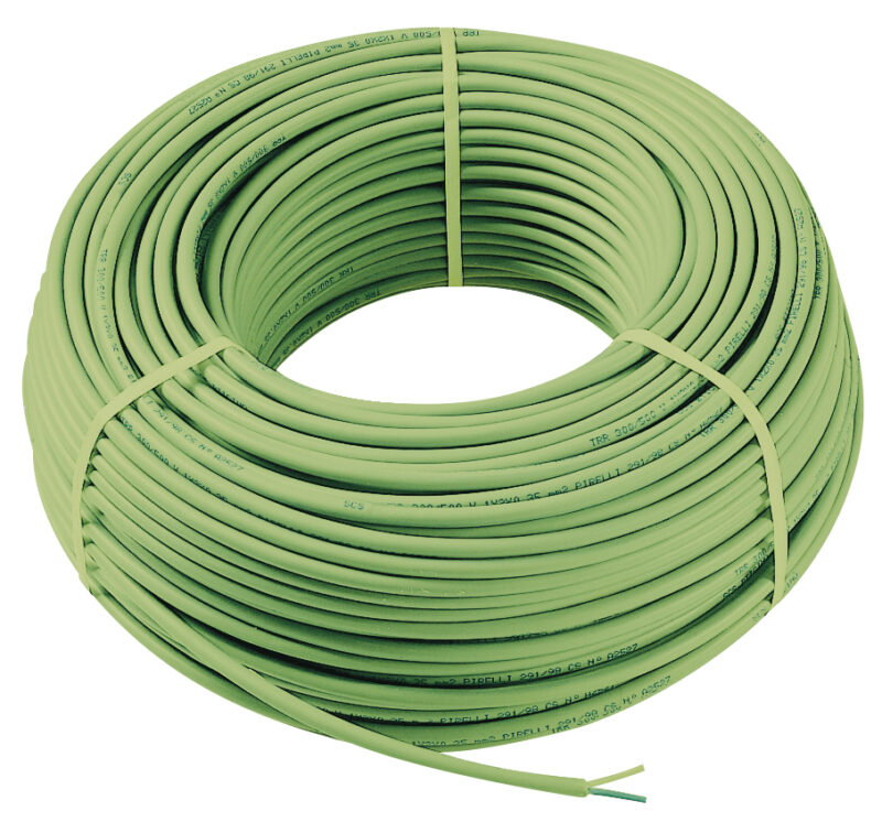 KNX cable 2x2x0,8mm LSZH Eca 100m green