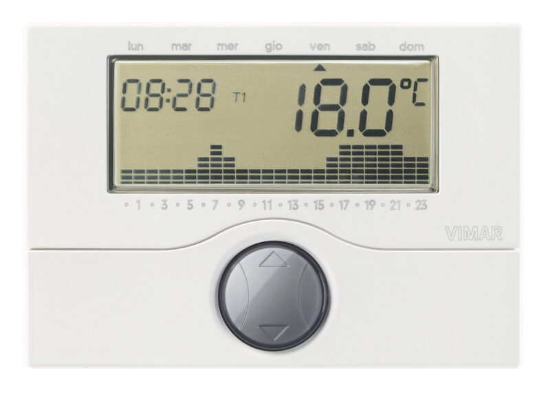 Surface battery-timer-thermostat white