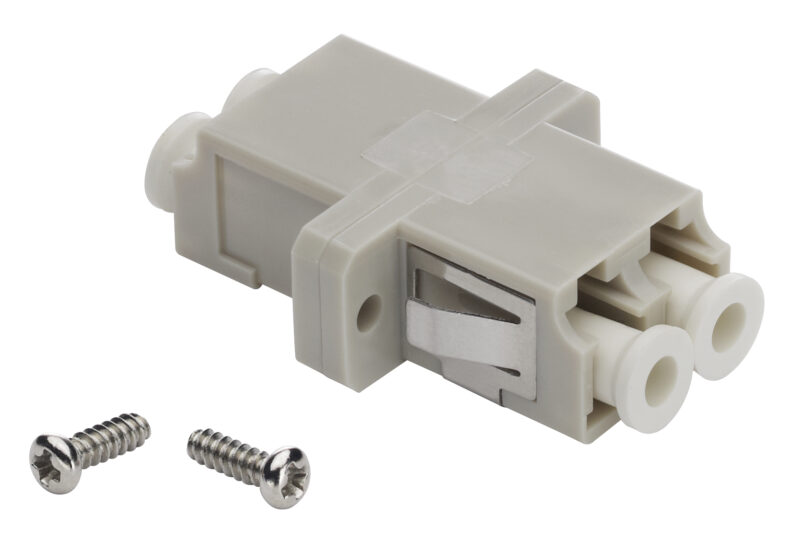 LC optic fibre adapter