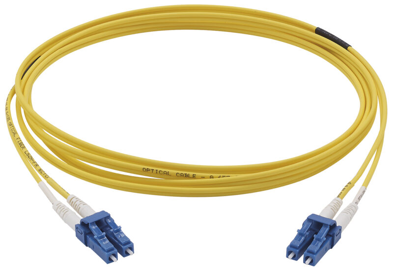Mono 9/125 LC/LC OS2 dplx patch cord-2m