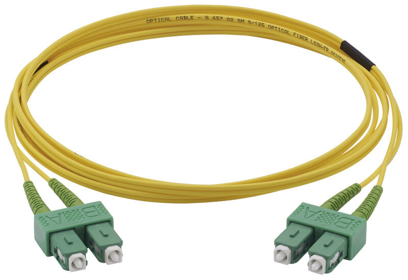 Mono 9/125 SC/SC OS2 dplx patch cord-2m
