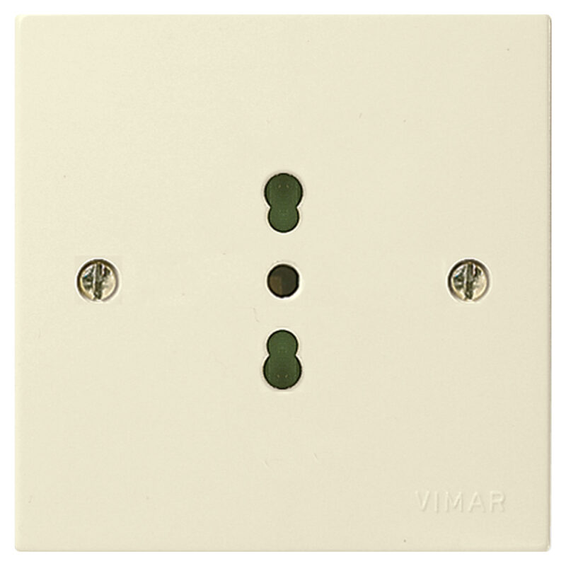 2P+E 16A P17/11 outlet ivory