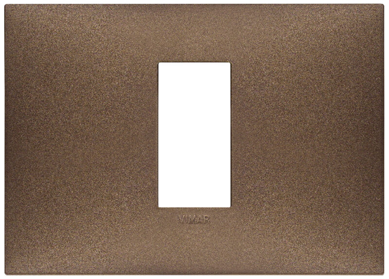 Plate 1centrM techn.matt copper
