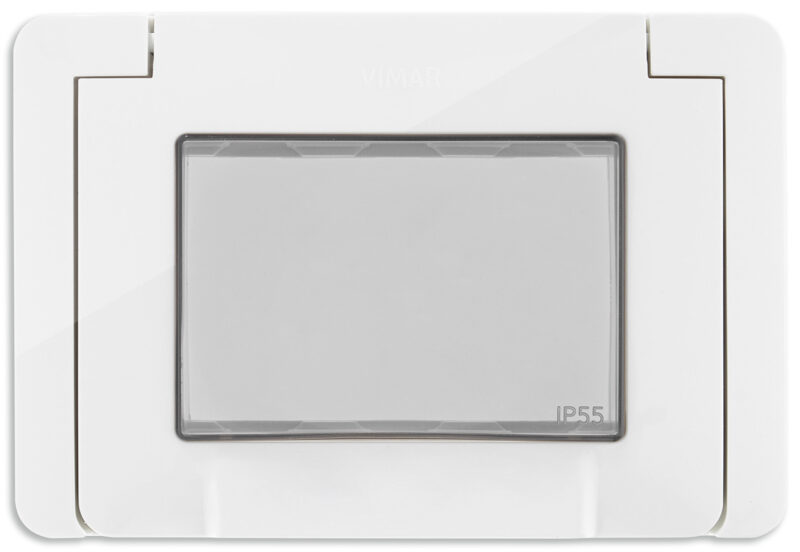 IP55 cover 3M +screws white