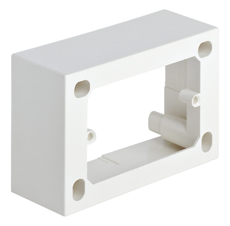 Surface-box 3M 43,5mm depth white