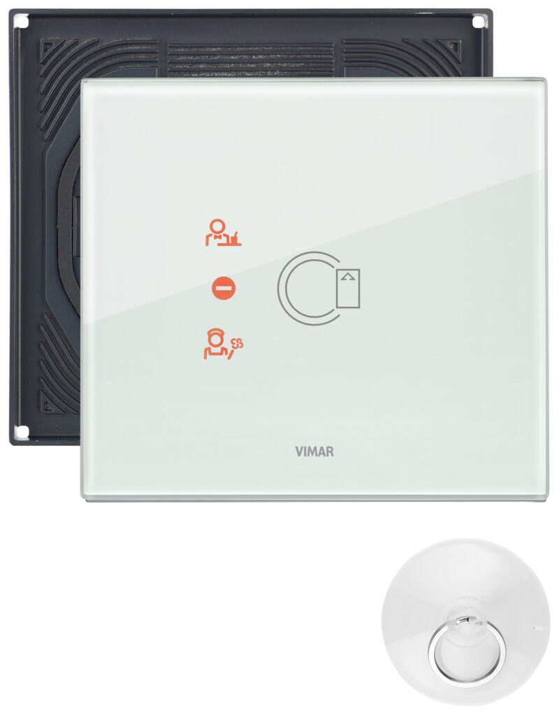 Plate 3M transponder crystal aqua IP55