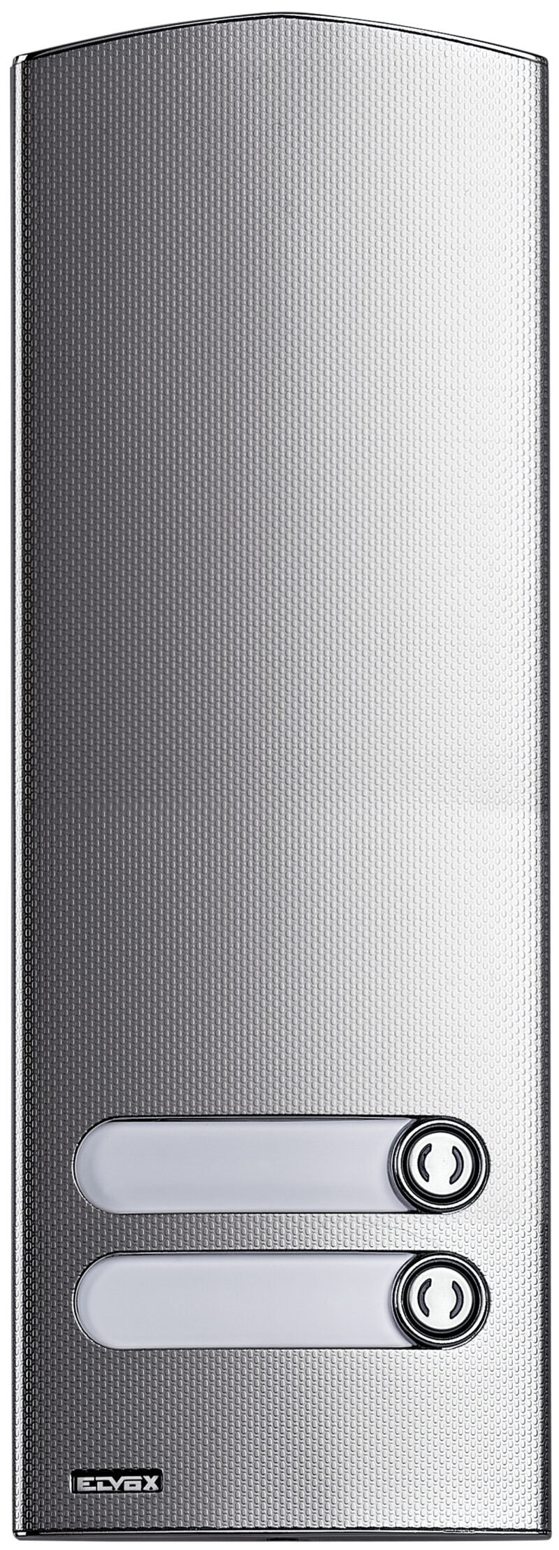 2M IK10 add. steel cover plate 2 buttons