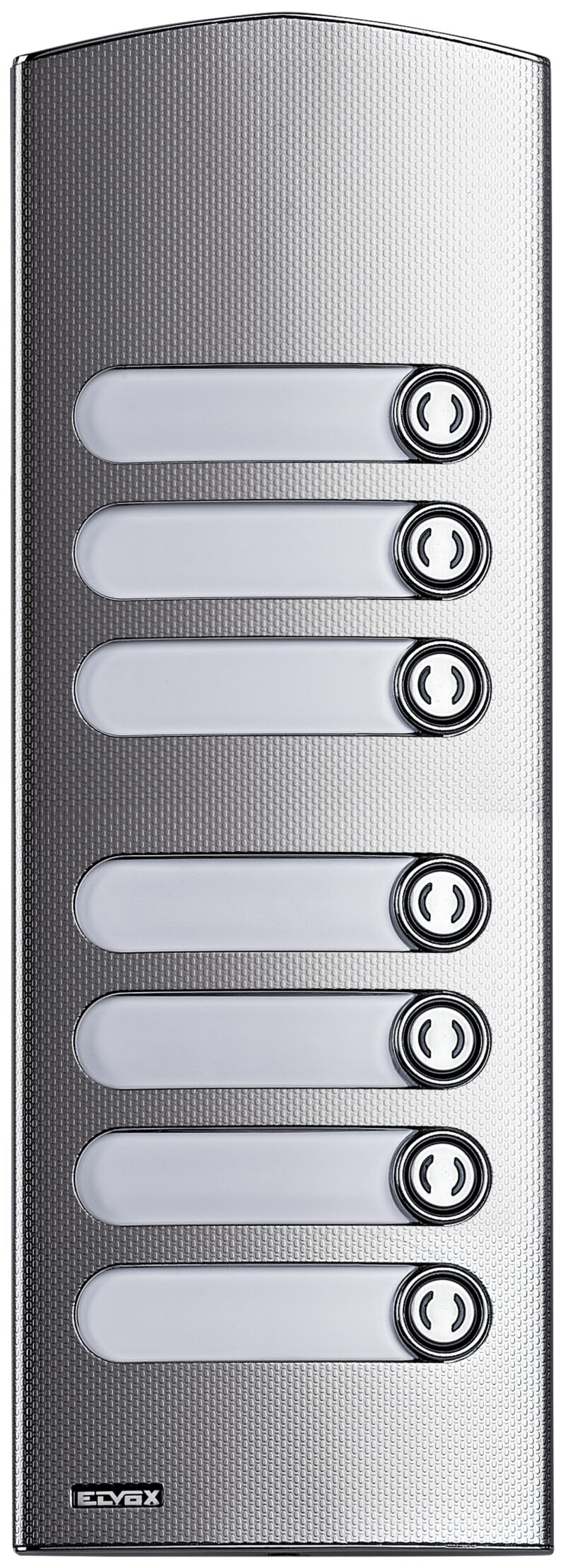 2M IK10 add. steel cover plate 7 buttons