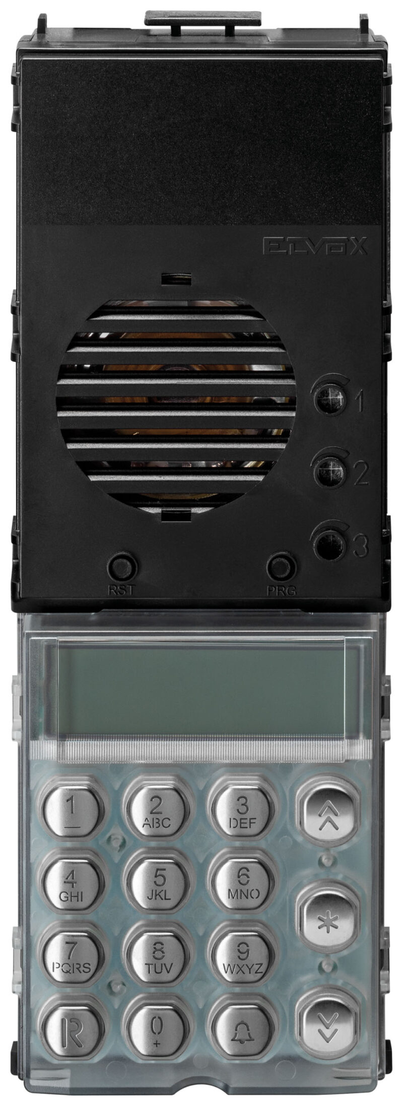 Audio unit 2F+ keypad white LED steel