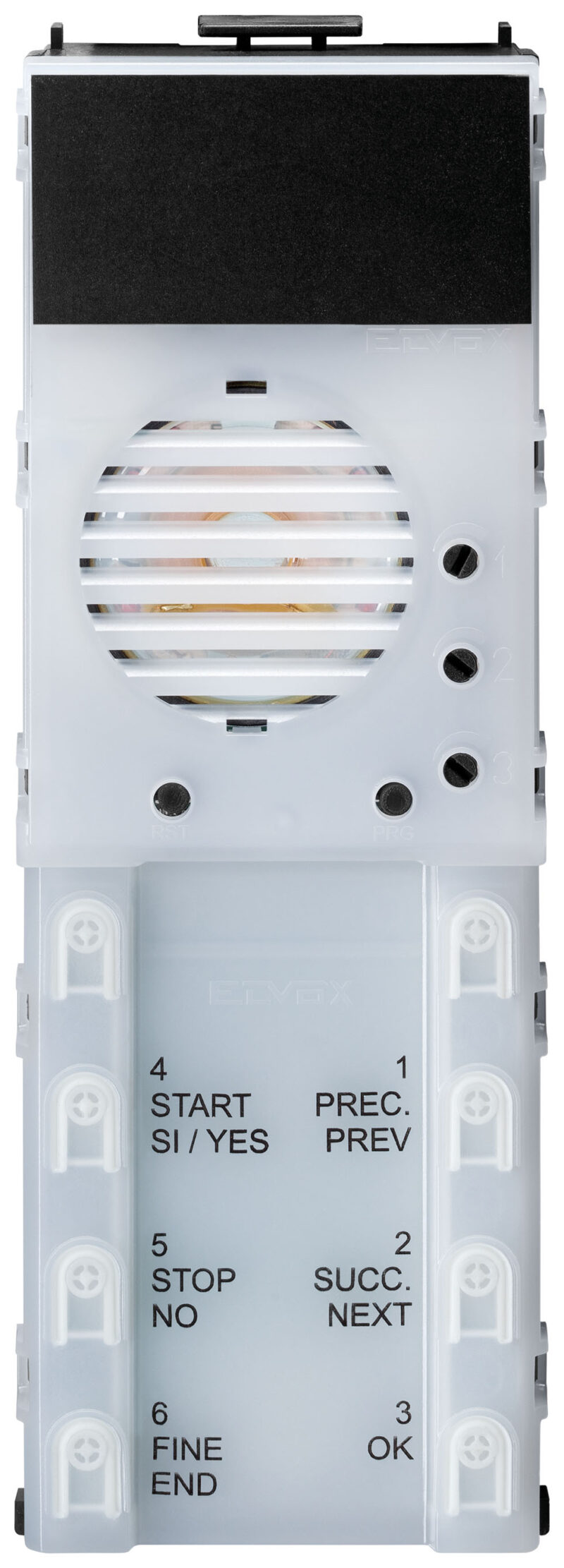 Audio unit 2F+ 8-button white LED