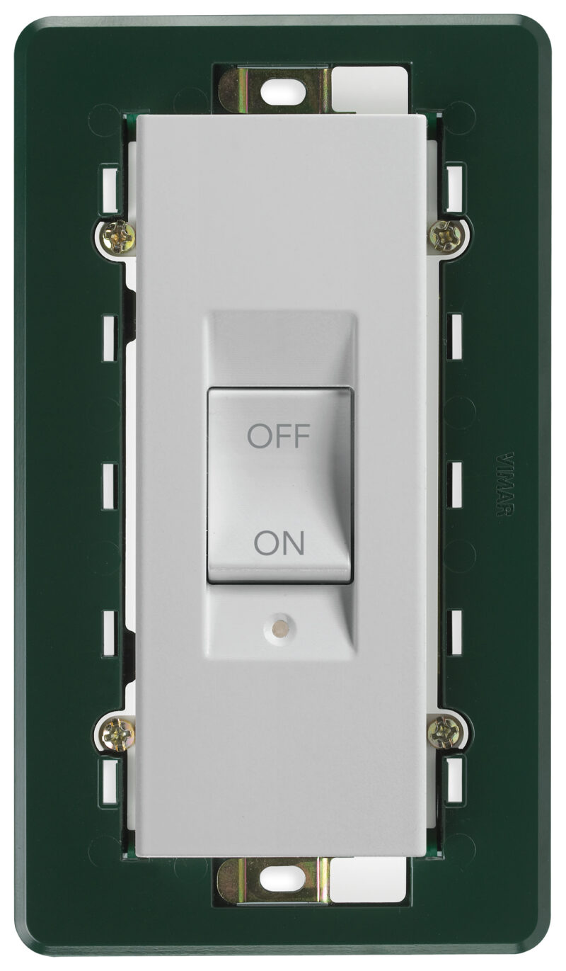 2P 45A 1-way switch 5M Silver