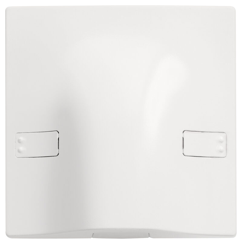 Cable outlet+terminalbar 45A white