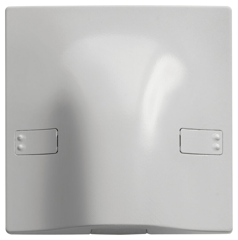 Cable outlet+terminalbar 45A Silver
