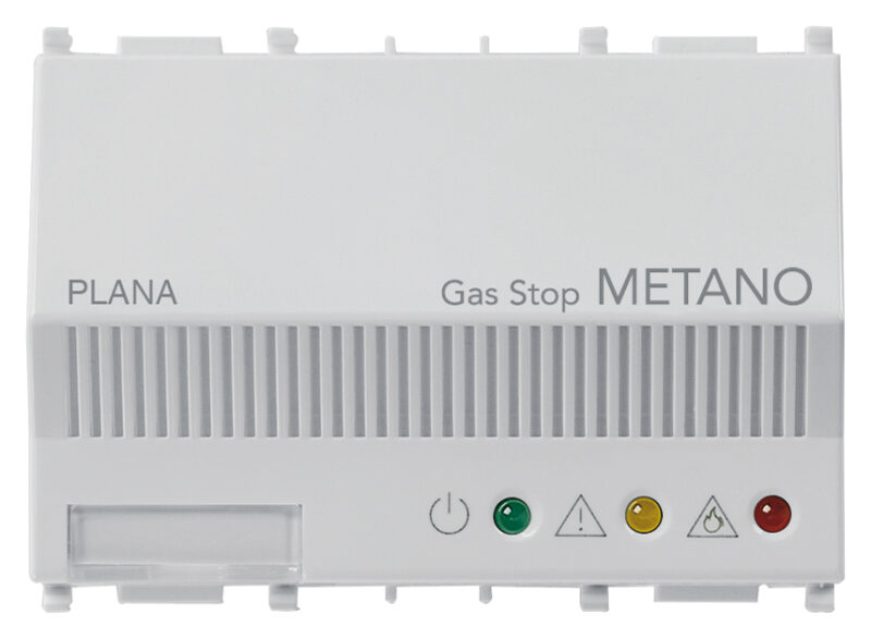 Methane gas detector 230V Silver
