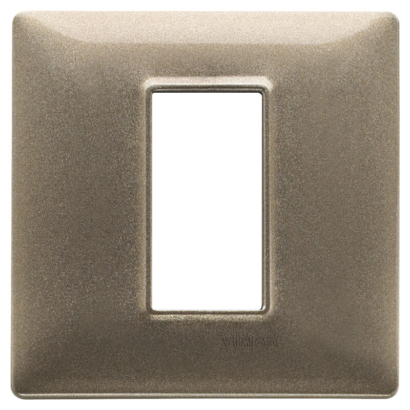 Plate 1M metal metallized bronze