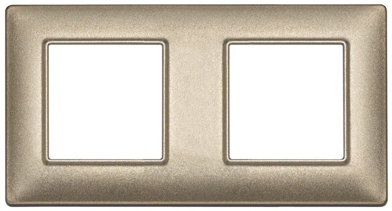 Plate 4M (2+2) 71mm metall.bronze