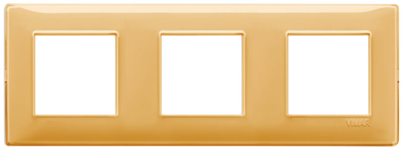 Plate 6M (2+2+2) 71mm Reflex amber