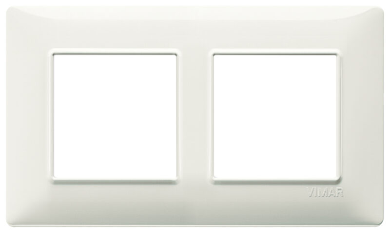 Plate 4M (2+2) 57mm techn. ivory