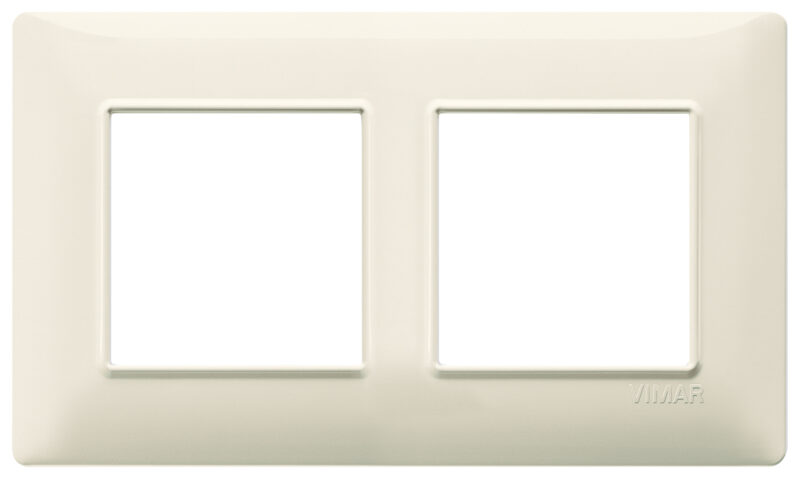 Plate 4M (2+2) 57mm techn.beige