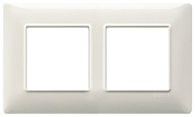 Plate 4M (2+2) 57mm techn.granite white