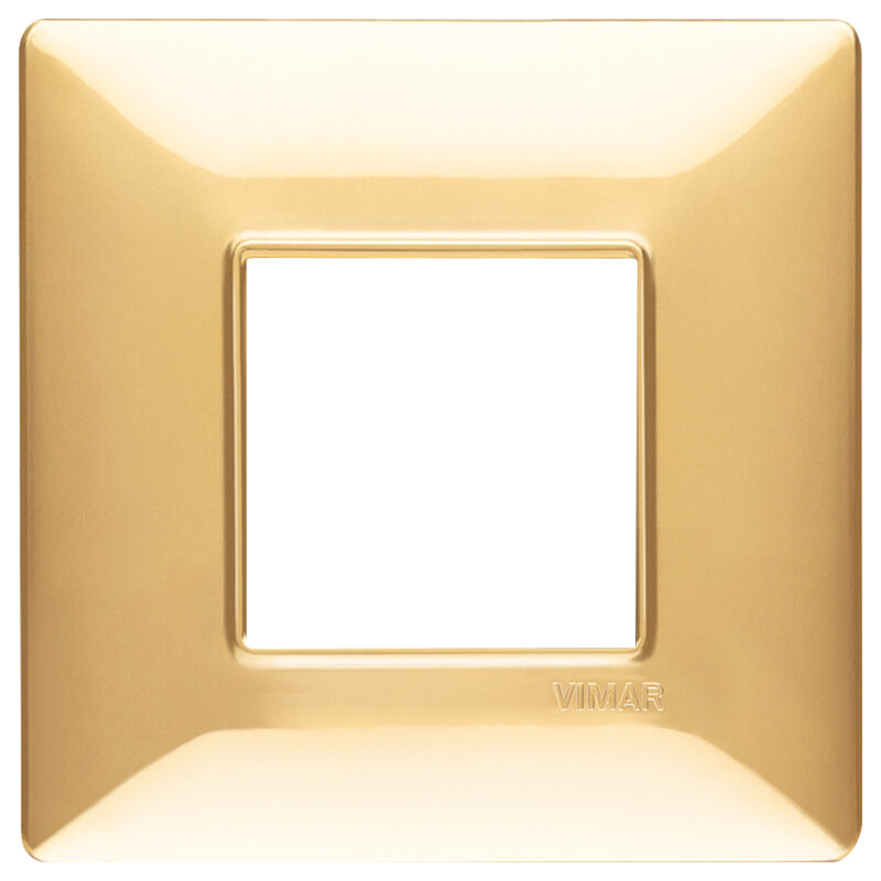 Plate 2M BS techn. polished gold