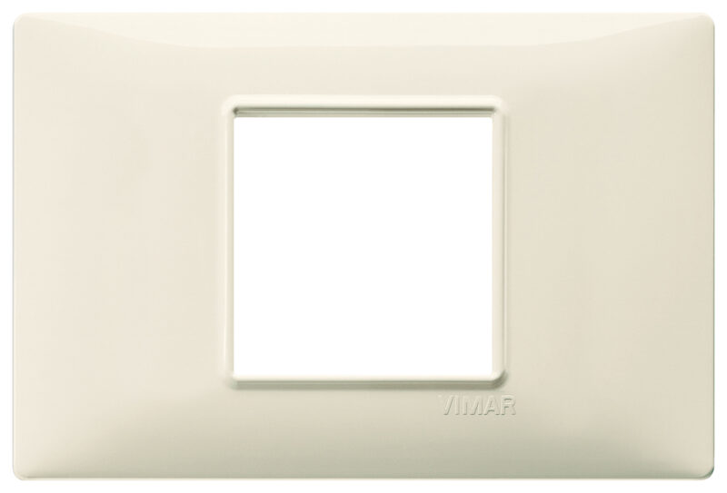 Plate 2centrM techn. beige