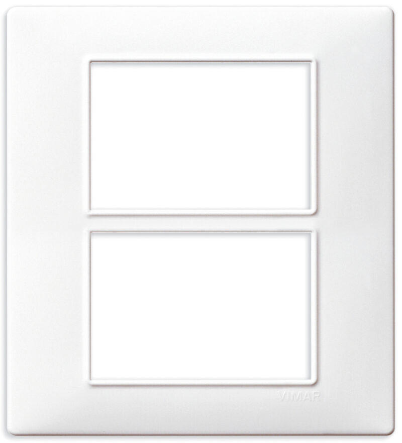 Plate 6(3+3)M techn. white