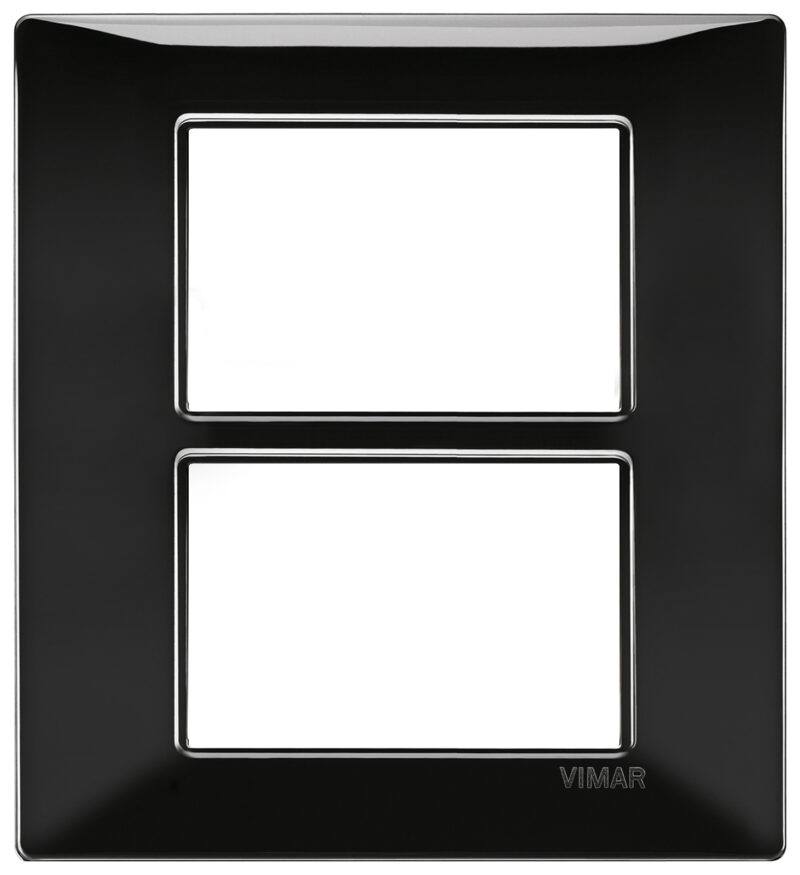 Plate 6(3+3)M techn. black
