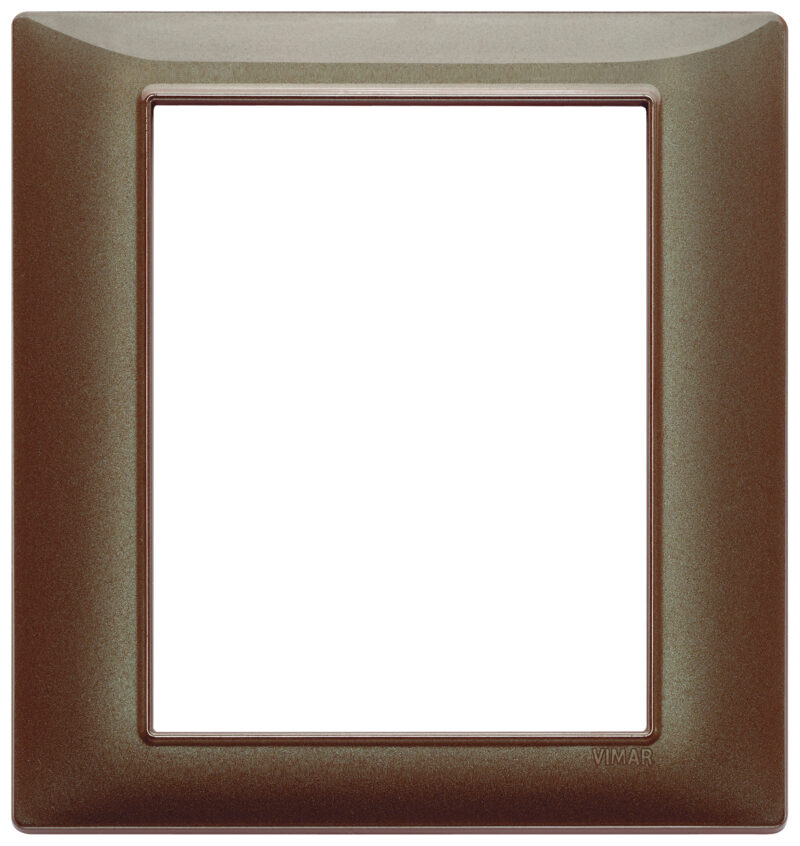 Plate 8M techn. iridescent brown