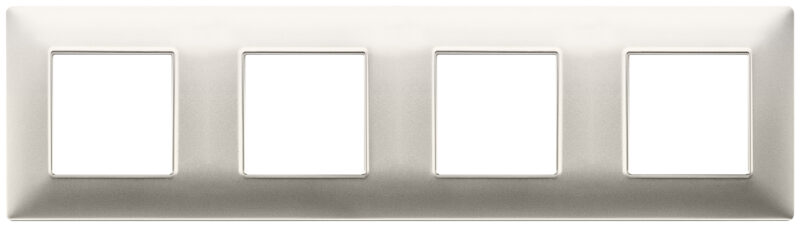 Plate 8M (2+2+2+2) 71mm matt nickel