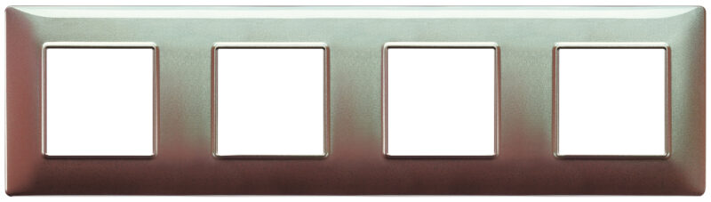 Plate 8M (2+2+2+2) 71mm iridescent brown