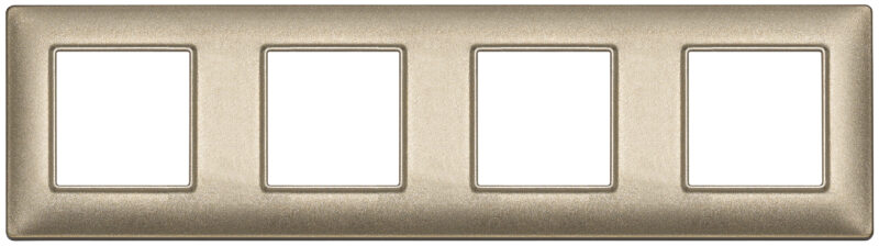 Plate 8M (2+2+2+2) 71mm metall.bronze