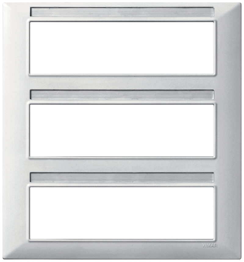 Plate 21M techno Silver
