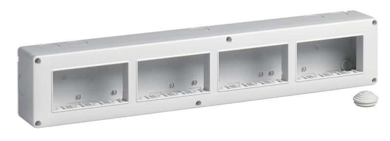 IP40 enclosure 16M 4x4 horizontal